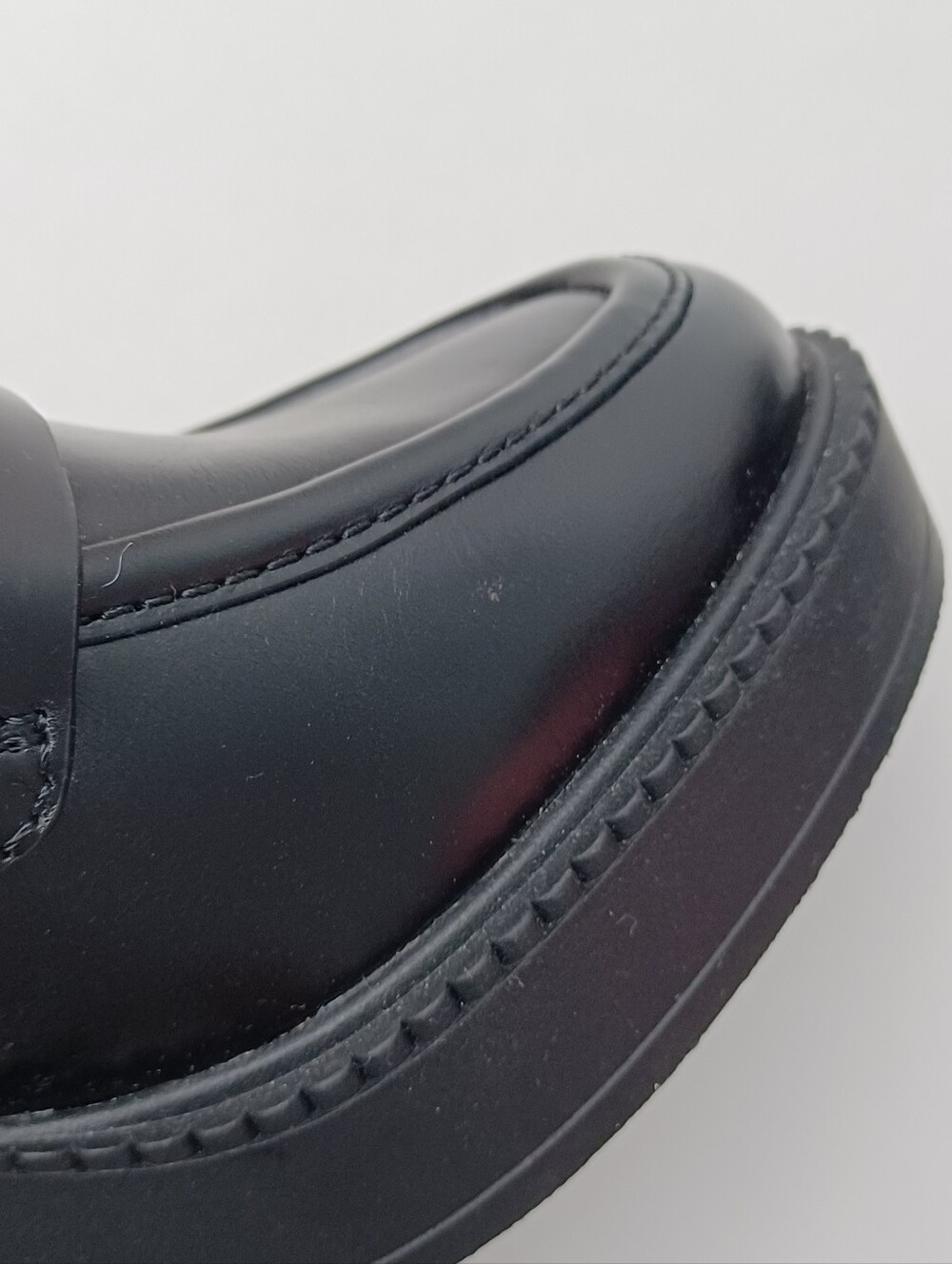 Kate Spade Blake Platform Mule Loafers Shoe Size 8.5 B Women Leather In Black - Picture 14 of 15